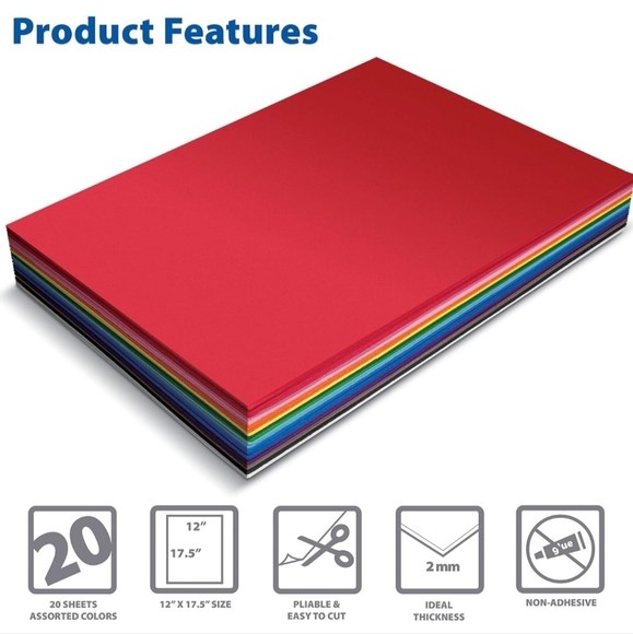 NWT Eva Craft Foam Pack - Picture 1 of 4